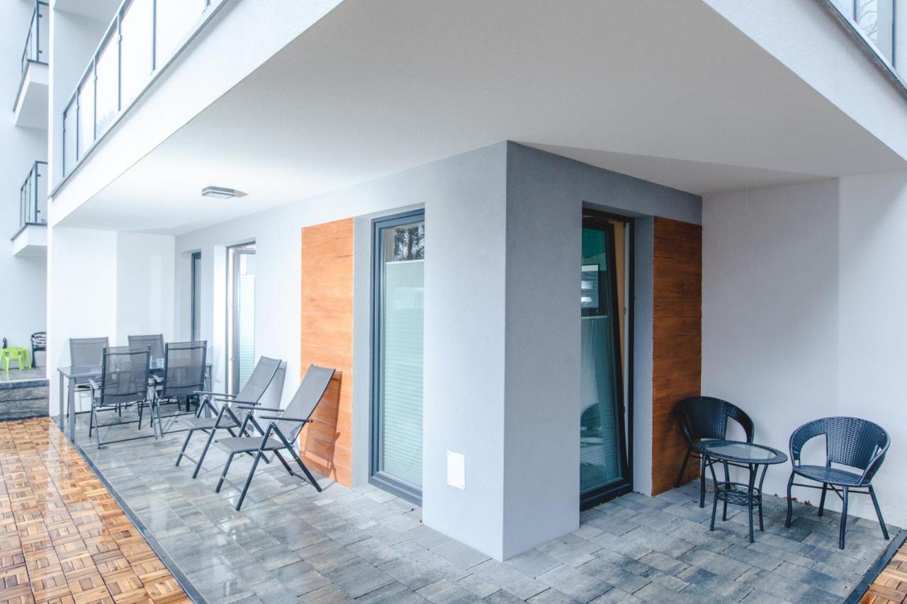Nowy Apartament A3-Pba- Kryty Basen - Dwie Sypialnie - Salon -Aneks -Duzy Taras Pobierowo Esterno foto