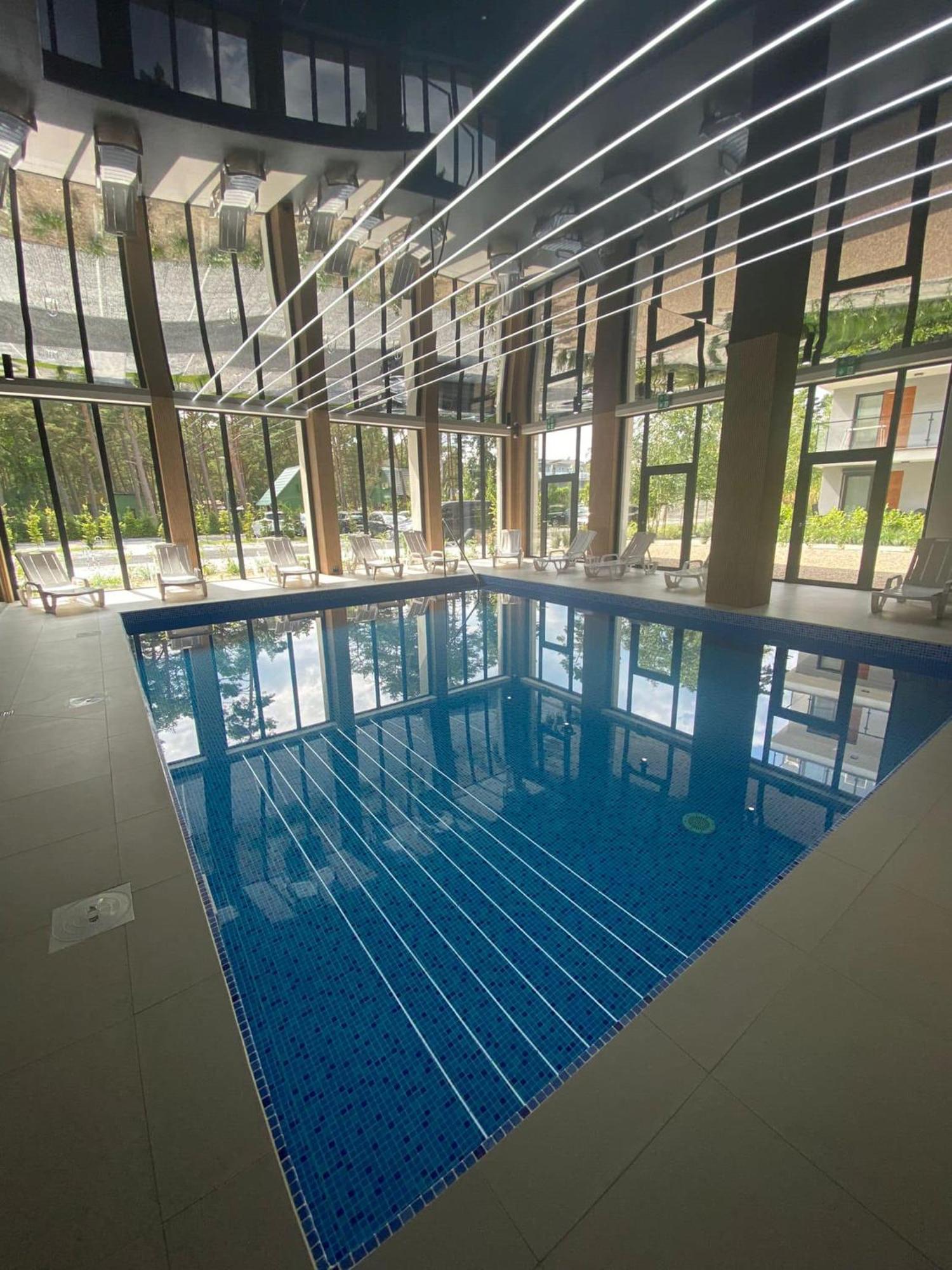Nowy Apartament A3-Pba- Kryty Basen - Dwie Sypialnie - Salon -Aneks -Duzy Taras Pobierowo Esterno foto